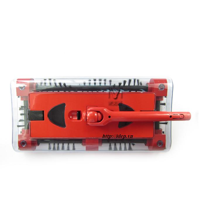 Chổi quét nhà đa năng, chổi điện quét nhà không dây, chổi điện đa năng xoay 360độ Swivel Sweeper giá 550k, pin sử dụng 45 phút